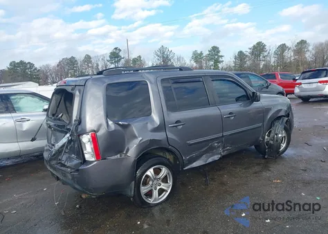 2014 Honda Pilot Ex-L из США, поврежденный, VIN 5FNYF4H7XEB030867